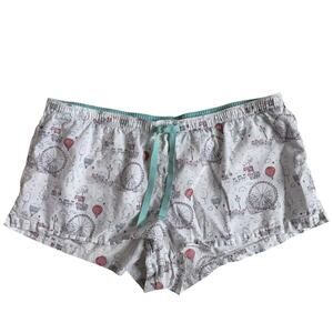 GapBody Factory Poplin Pajama Sleep Shorts - Size XL